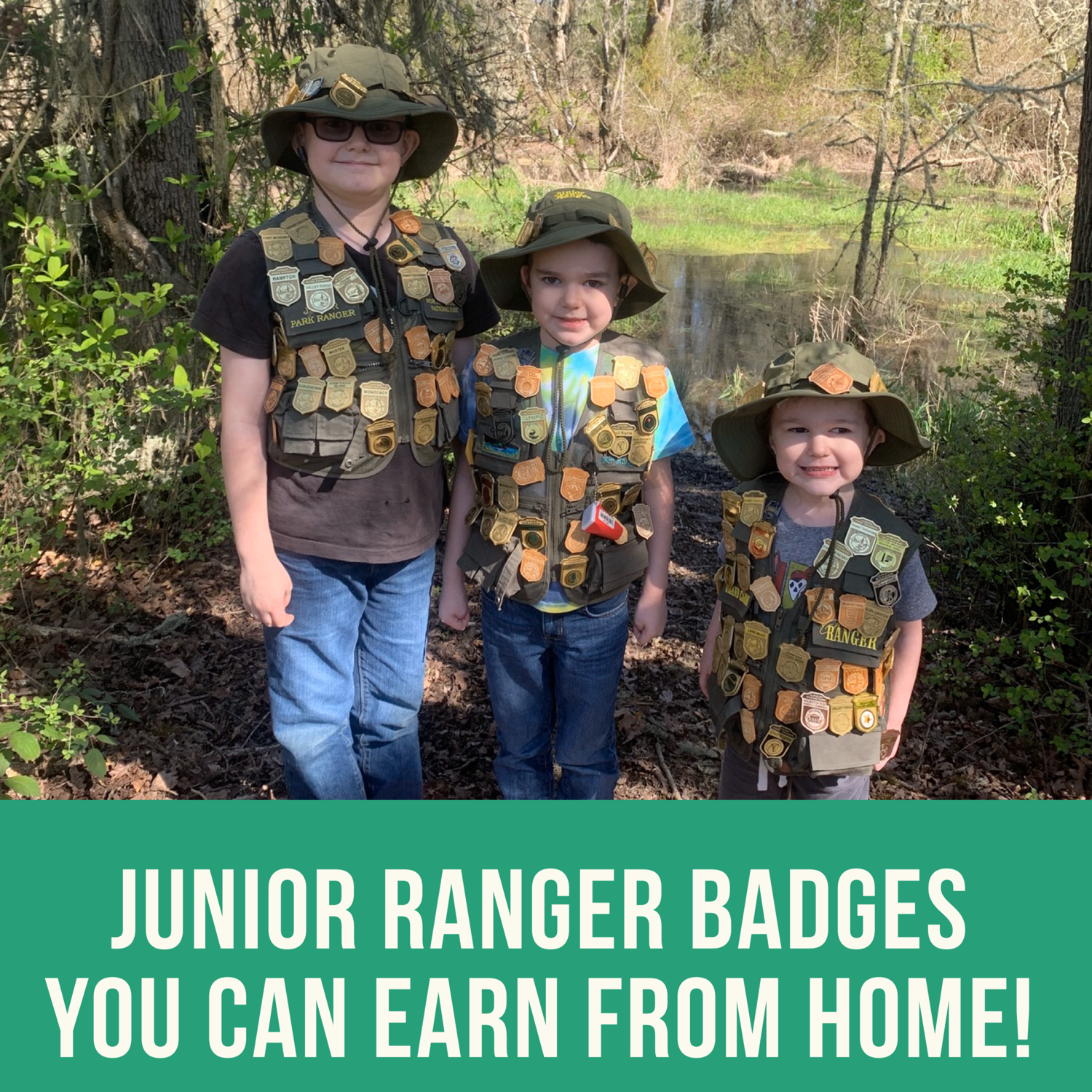 List Of Junior Ranger Badges You Can Earn At HOME! (updated) - MisMashedMom